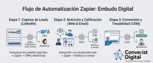Automatiza la nutrición de tus leads con zapier